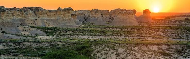 Little Jerusalem Badlands State Park in Kansas | TNC