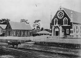 Sacred Heart Catholic Church On Brighton Rd Sandgate Queensland In 1901 State Library Of Queensland Roman Catholic Church Catholic School Roman Catholic