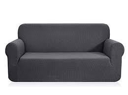 Chun Yi 1 Piece Jacquard Housse De Canape Extensible Revetement De Canape 3 Places Gris En 2020 Housse De Canape Extensible Housse Canape Canape 3 Places