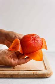 how to remove skin from tomatoes