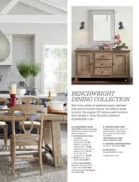 Grooves and saw marks on the wood's surface create the look of salvaged lumber, and oversized bolts on the legs and tabletop add to its rustic feel. Benchwright Extending Dining Table Seadrift 108 144 L