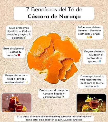 7 beneficios de la cascara de Naranja 👇👨‍⚕️🍊 sí deseas saber cómo se  prepara escribe en los comentarios deseo saber