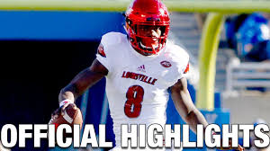 Lamar Jackson Official Highlights Louisville Cardinals Qb Youtube
