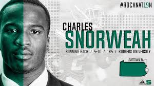 Snorweah headlines six summer additions to Rock football team