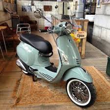 Vespa Primavera Ice Blue Vespa Kendaraan