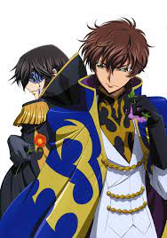sunrise studio akito the exiled akito the exiled illustrations julius kingsley suzaku kururugi code geass coding anime