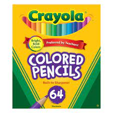 Crayola Colored Pencil Set 64 Colors Child Ages 3 Walmart Com Walmart Com Thick, soft cores won't break easily under pressure. crayola colored pencil set 64 colors child ages 3 walmart com
