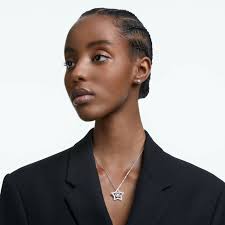 Achat Parure Swarovski Collection II Stella Collier étoile et boucles  d'oreilles clous scintillants