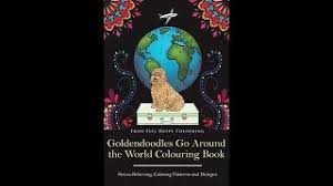 Gesgolden doodle mini coloring pages : Goldendoodles Colouring Book No 1 Amazon Bestseller