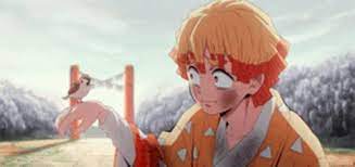 Discover more happy, animated, anime, cartoon gifs. Zenitsu Gif Zenitsu Discover Share Gifs