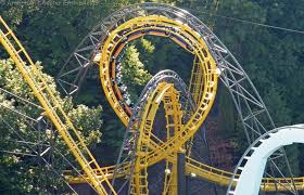 The ride, which opened in 1978, is the only coaster in the world to have interlocking loops, and was the first to feature this element. Roller Coaster Landmark Loch Ness Monster American Coaster Enthusiasts Ace