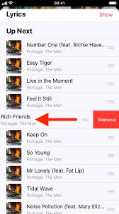 How To Manage Songs Playing Next In Apple Music