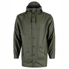 Waterproof rain jackets mixing function with fashion. Regenjacke Rains Jacket Grun Etrias De