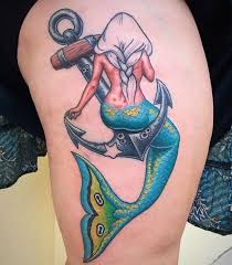 Bunte Meerjungfrau Tattoo Ideen Bedeutung Neu Tatto Ideen 2018 Mermaid Tattoos Nautical Tattoo Mermaid Tattoo Designs