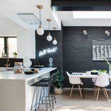 You probably have this question. Black Kitchen Ideas Dark Designs For Cabinets Worktops And Feature Walls That Set A Stylish Tone