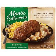 We have analyzed the data and concluded the following Meat Loaf Gravy Marie Callender S