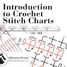 introduction to reading crochet charts a free step by step