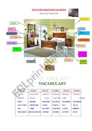 It will be everybody's first impression of your business. Crossword Vocabulary Bedroom Furniture Esl Worksheet By Renzo