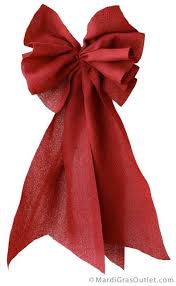 How To Make A Burlap Bow Tutorial For Natural Decor By Mardigrasoutlet Com Burlap Bows Ruffles Fashion Burlap