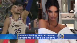 Things got serious for the. Sixers Ben Simmons Reportedly Dating Kendall Jenner Say Reports Cbs Philly