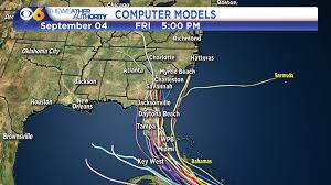 Big Changes To Erikas Track Intensity Forecasts Wtvr Com