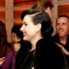 A chunky texture can be a welcome element if you are aiming for a solid yet intricate braided updo. How Dita Von Teese Does An Updo Hairstyle Glamour
