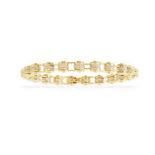 Shop authentic apm monaco at up to 90% off. Biker Chain Bracelet Yellow Silver Apm Monaco