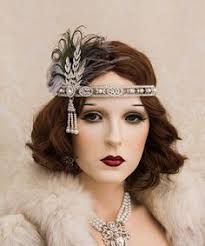 US Warehouse] Federflapper-Stirnband aus den 1920er Jahren