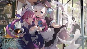 Hololive, purple eyes, blonde, hd wallpaper. Hololive Wallpapers Wallpaper Cave