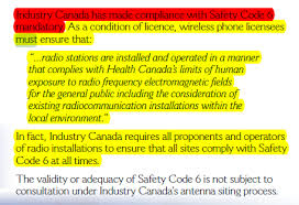 All New Existing Cell Tower Antennas In Canada Must Comply Health Canada S Safety Code 6 Coding Health Safety Codes