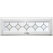 This window type is hinged at the top and opens outward, keeping precipitation out when open, allowing air to circulate freely. Hy Lite Damiss Mission Home Designer Collection Awning Windo