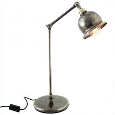 Lights in antique silver and antique chrome from the lighting company.quality lighting at affordable prices. Desk Light In Antique Silver With Angled Adjustable Arms Vintage Style