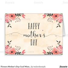 Pink floral watercolor spa gift certificate. Create Your Own Card Zazzle Com Happy Mother S Day Card Mother S Day Gift Card Mother S Day Greeting Cards