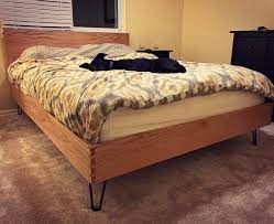 Check spelling or type a new query. 4 Dovetail Practice Runs Later I Present To You A Mid Century Dovetail Bed On Hairpins Red Oak Beginnerwoodworking