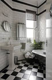 Tile By Style The Reign Of The Victorian Bathroom Fireclay Tile Bathroom Color Schemes Bathroom Color Black White Bathrooms