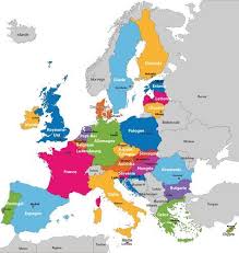 Veszprem, zalaegerszeg, tatabanya, szekszard, salgotarjan, bekescsaba, eger, szombathely, kecskemet, szekesfehervar, nyiregyhaza, pecs, gyor. Carte De L Europe A Imprimer Les Pays Les Capitales Carte Europe Carte Europe Pays Capitale Europe