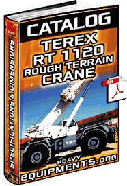 Specalog Terex Rt1120 Rough Terrain Crane Specifications