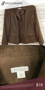 Dressbarn Brown Jacket Brown Jacket Jackets Dressbarn