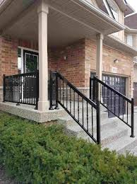 We guarantee that your aluminum railing system will continue looking great for years to come. Commercial Aluminum Railing Systems Handrails Its Height
