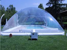Couvre Plafond De Piscine Gonflable D Exterieur Souffleur Gratuit Bulle Dome Gonflable Aliexpress