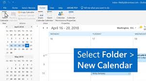 How To Create Multiple Calendars In Outlook Youtube