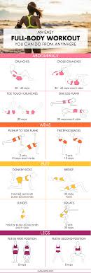 An Easy Full Body Workout You Can Do From Anywhere Body Workout At Home Exercise At Home Workouts
