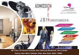 Admission Open Join Career Courses In Interior Design Fashion Design Jewellery Design Animation Web De Graphic Design Course Web Design Animation Design