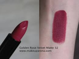 golden rose velvet matte ruzevi sve nijanse recenzija swatchevi velvet matte golden rose golden rose lipstick