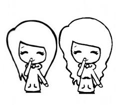 Bff Chibi Drawings Pinterest Tekenen Bff Knutselen
