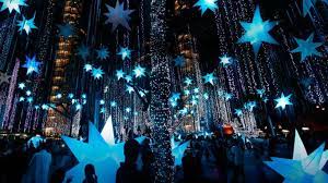 holiday light display in makati city manila luzon island philippines フィリピン イルミネーション マニラ
