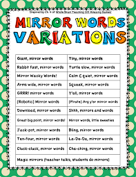 Wbt S 122 Amazing Games Chapter 4 Book Talk First Grade Frame Of Mind Whole Brain Teaching Book Talk Mirror Words