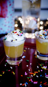 Birthday Cake Shot Recipe Iced Birthday Cake Yummy Drinks Cake Flavors Food