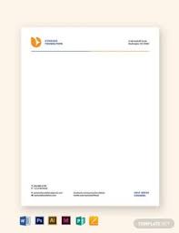 A letterhead is a heading on the top of a document that includes your logo, business name and contact information. 900 Letterhead Templates Designs Ideas Letterhead Template Letterhead Branding Tools