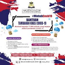 Bagi mereka yang melepasi syarat kelayakan akan menerima bantuan berjumlah rm250 atau rm500 mengikut kriteria yang. Rasmi Bantuan Khas Covid 19 Rm200 Untuk Rakyat Johor